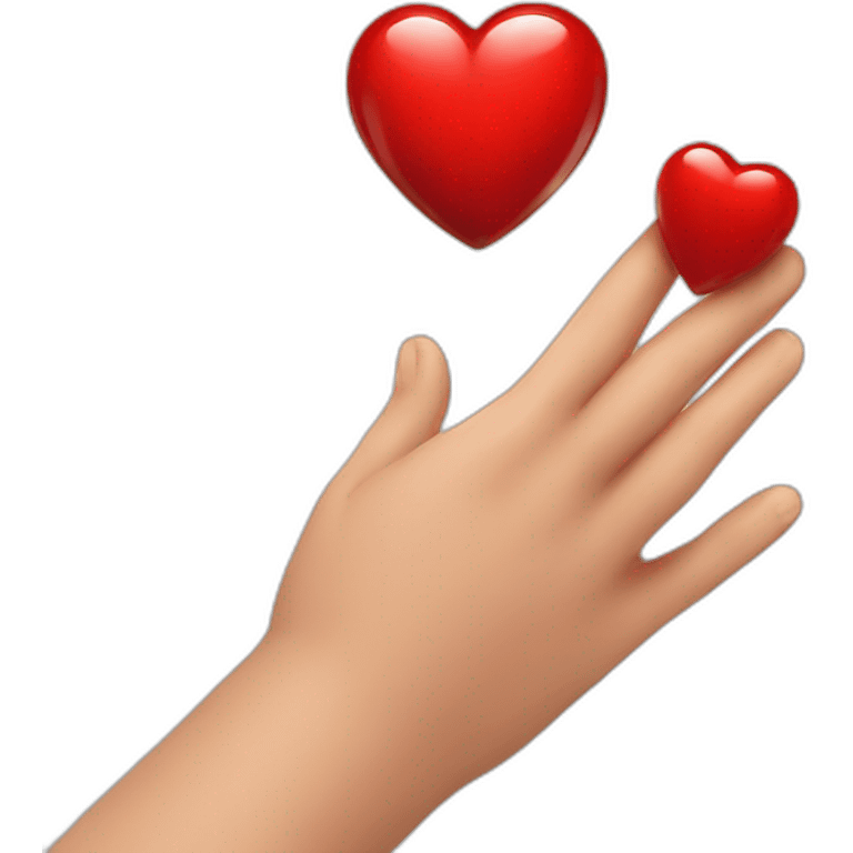 Cuore brillante rosso emoji