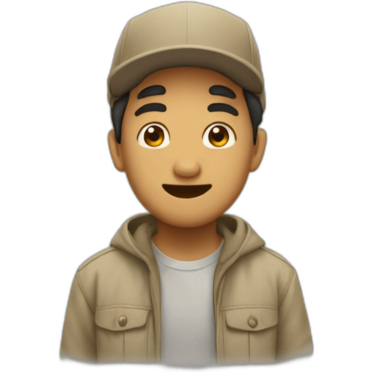 Chino cagando emoji