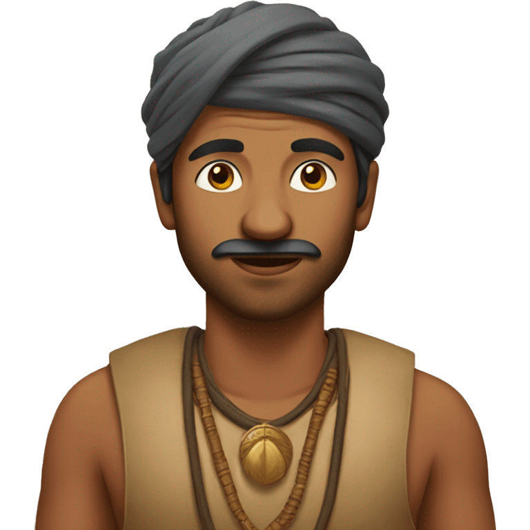 Indian man emoji