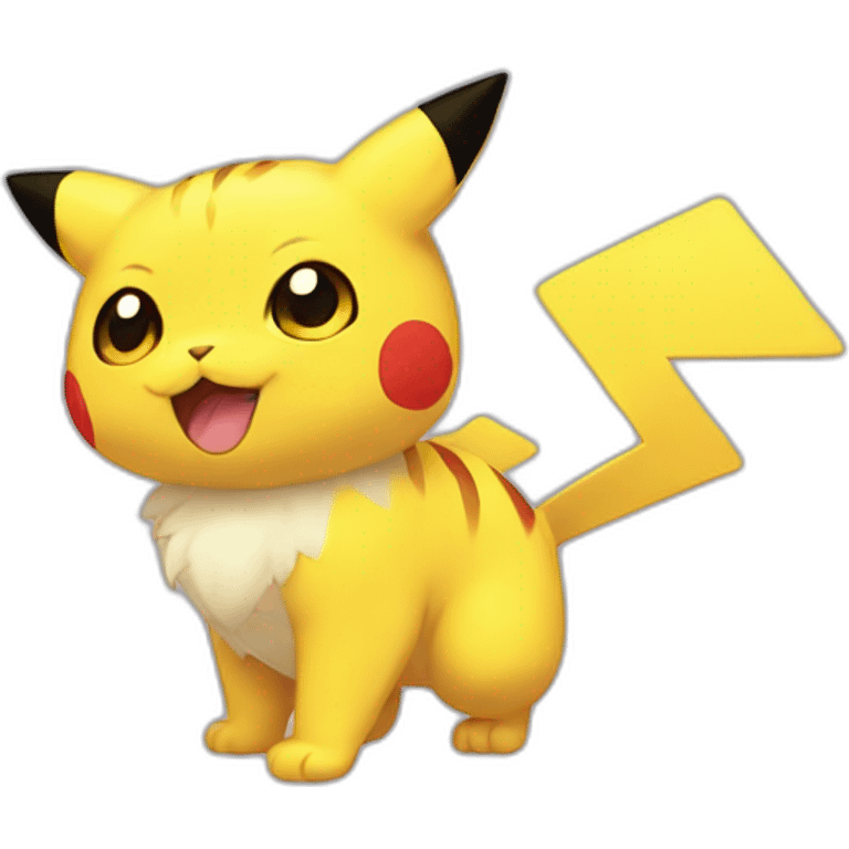 Mew fusionner avec Pikachu emoji