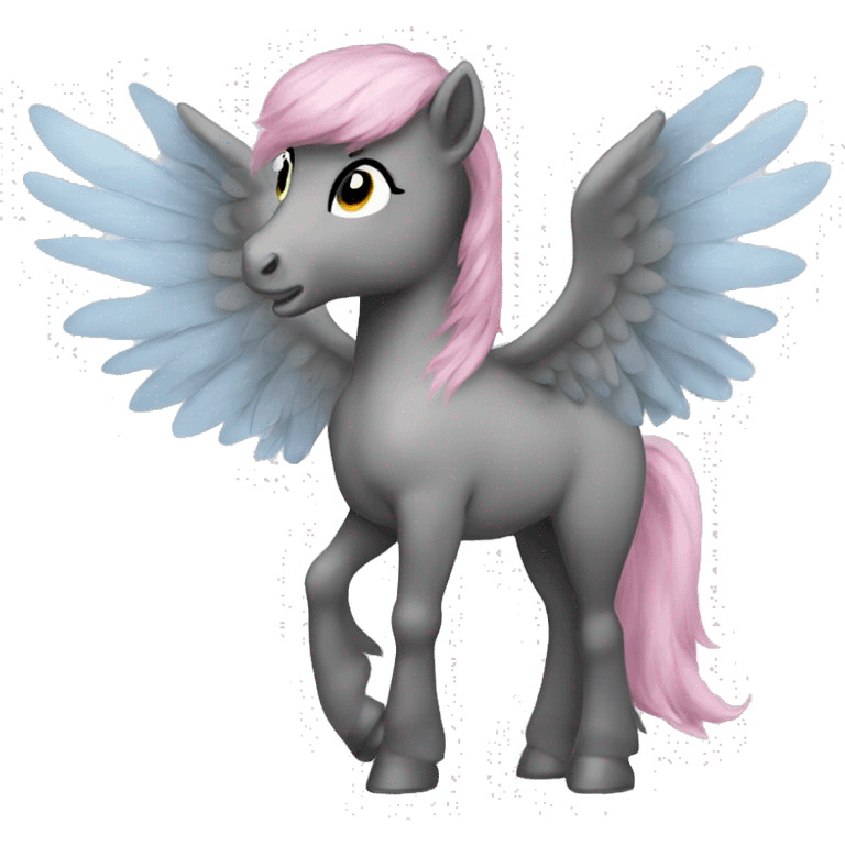 Pony with wings emoji