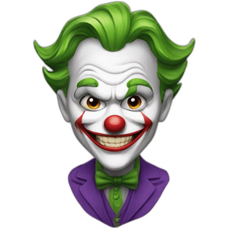 Joker qui sourir emoji