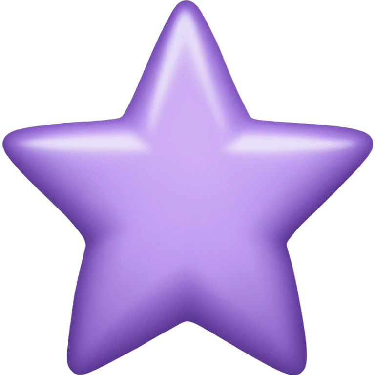 light purple star emoji