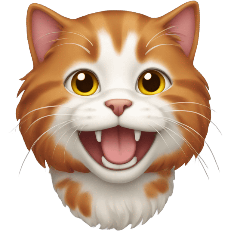 The red-haired cat emoji