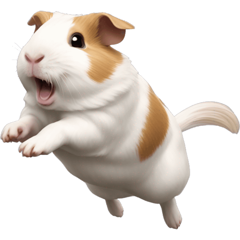 Guineapig jumping emoji