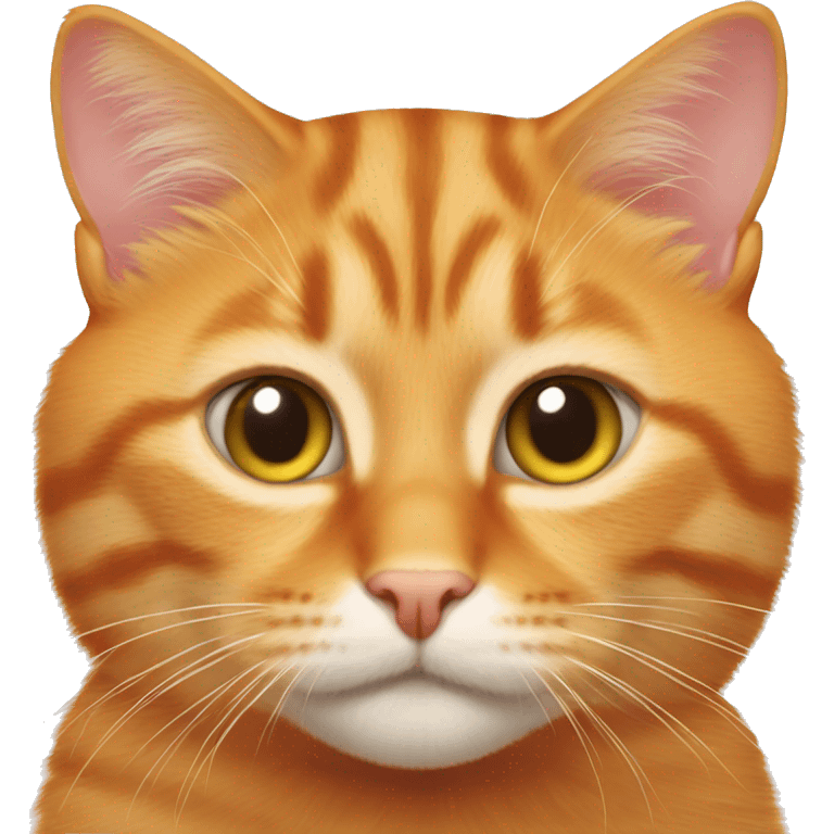 Orange tabby cat emoji