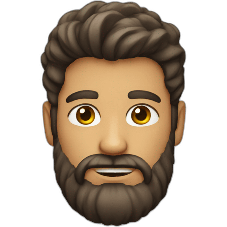 beard man emoji