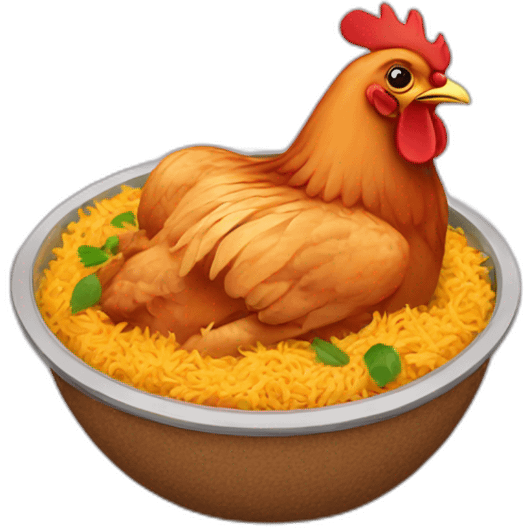 chicken biryani emoji