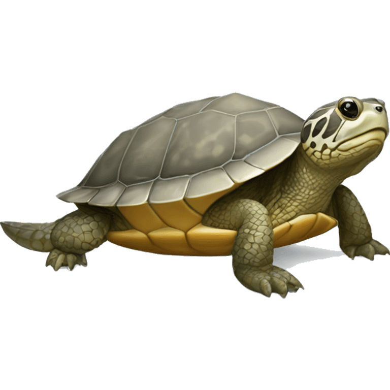 Diamondback terrapin emoji