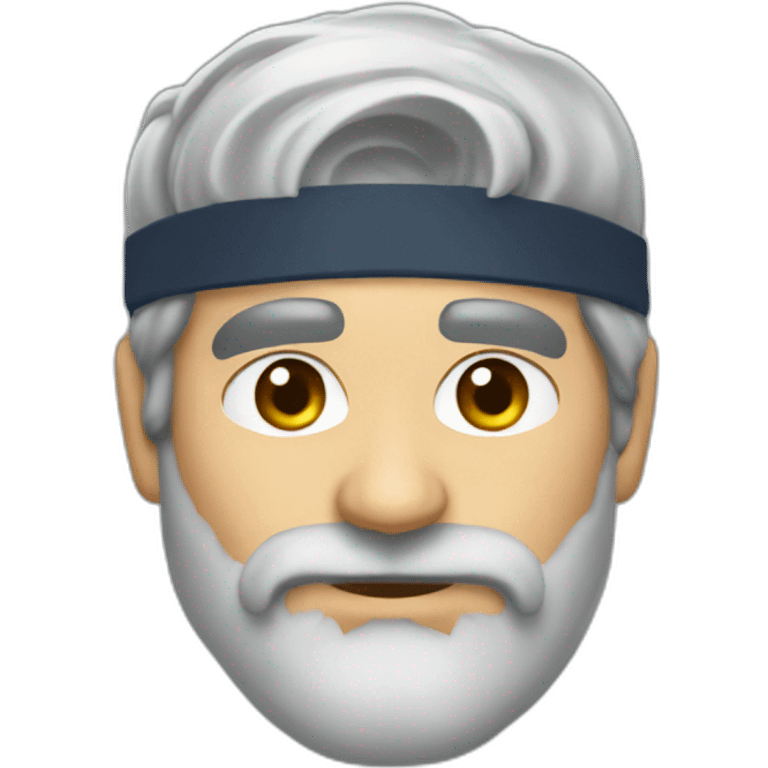 roger federer grey beard emoji