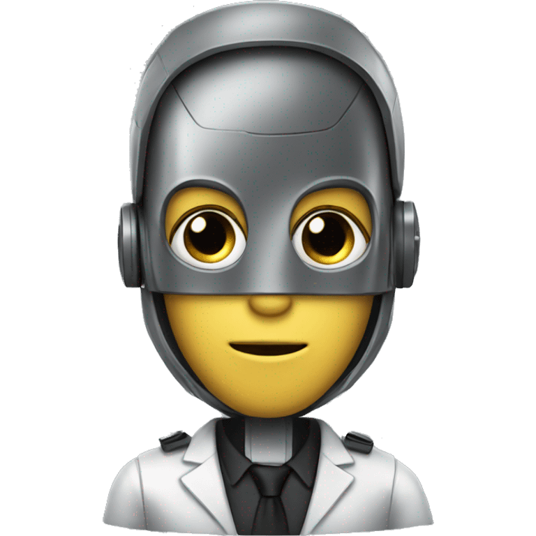 Agent robot emoji