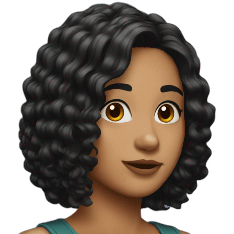 yara black hair emoji