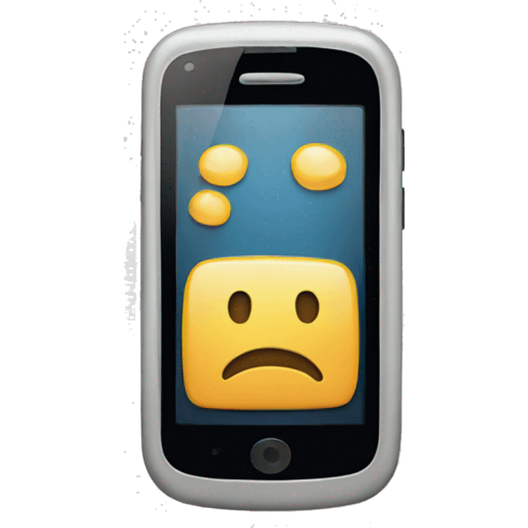 Cell phone emoji