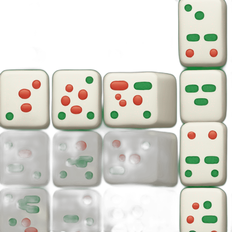 3 mahjong tiles emoji