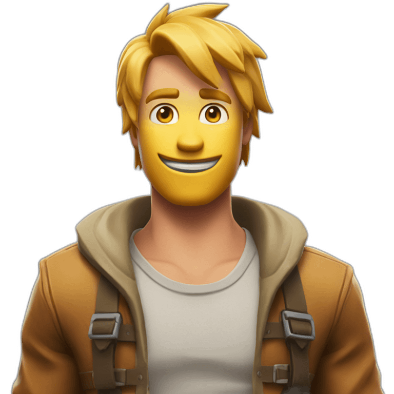 Jonesy complètement étonné de Fortnite emoji