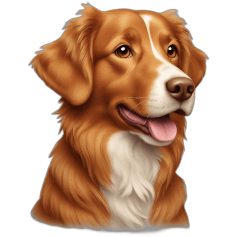 nova scotia duck tolling retriever emoji