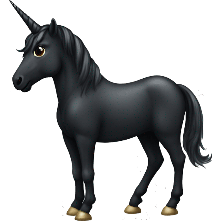 Black unicorn  emoji