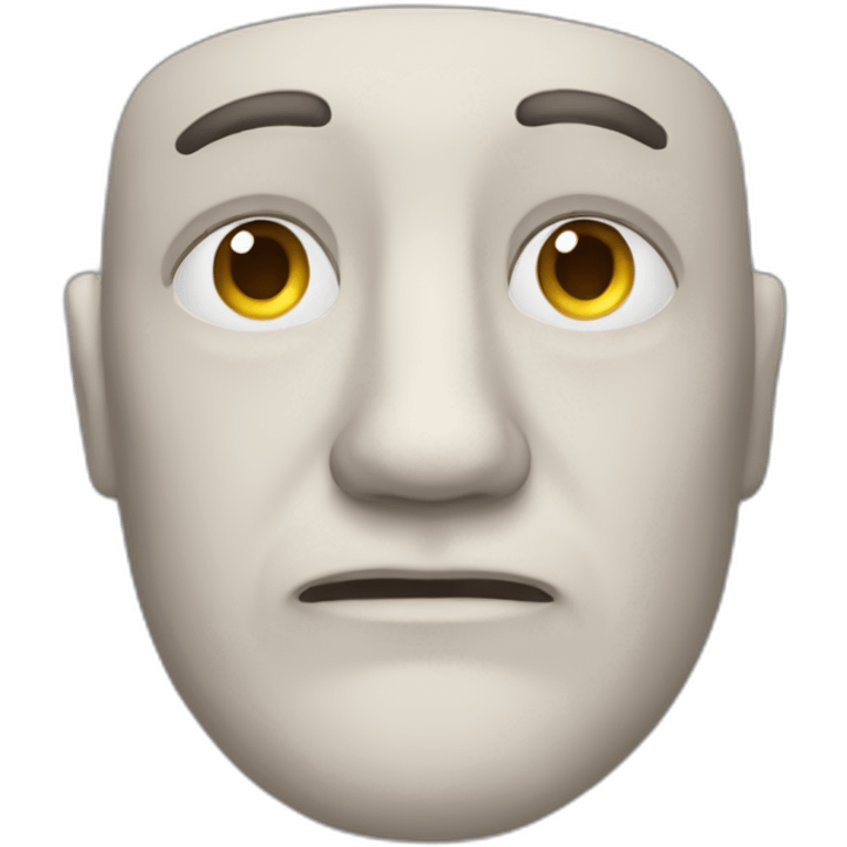 Tête de Pierre emoji