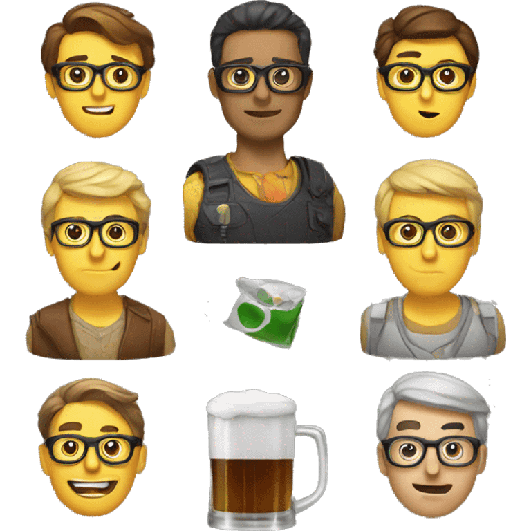 Geek bar  emoji