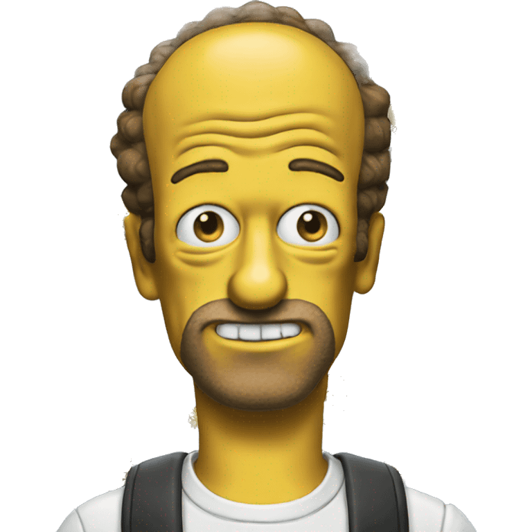 Simpson He doesn't know emoji