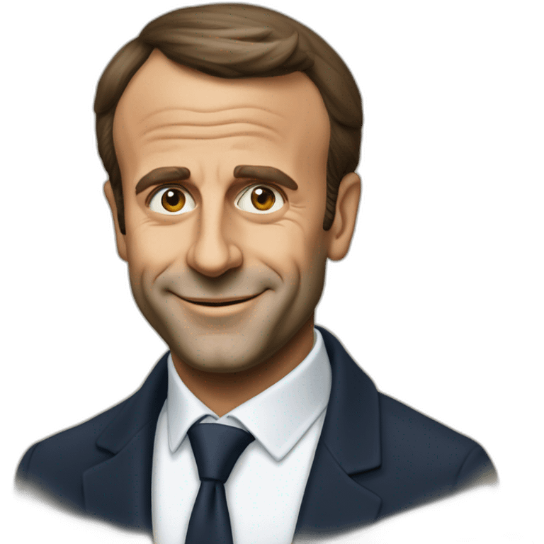 Emanuel macron biere emoji