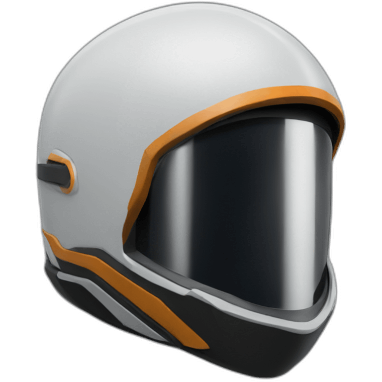 Astraunaut black helmet emoji