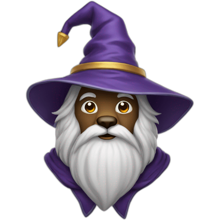 Wizard-bear emoji