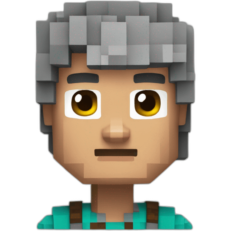 steve in minecraft emoji