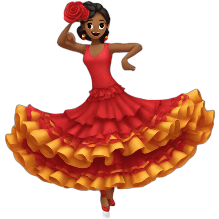 Baile flamenco emoji