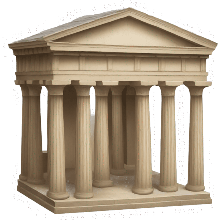 greek temple emoji