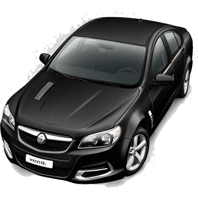 Holden commodore black emoji