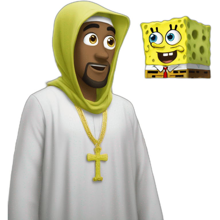 spongebob at umrah emoji