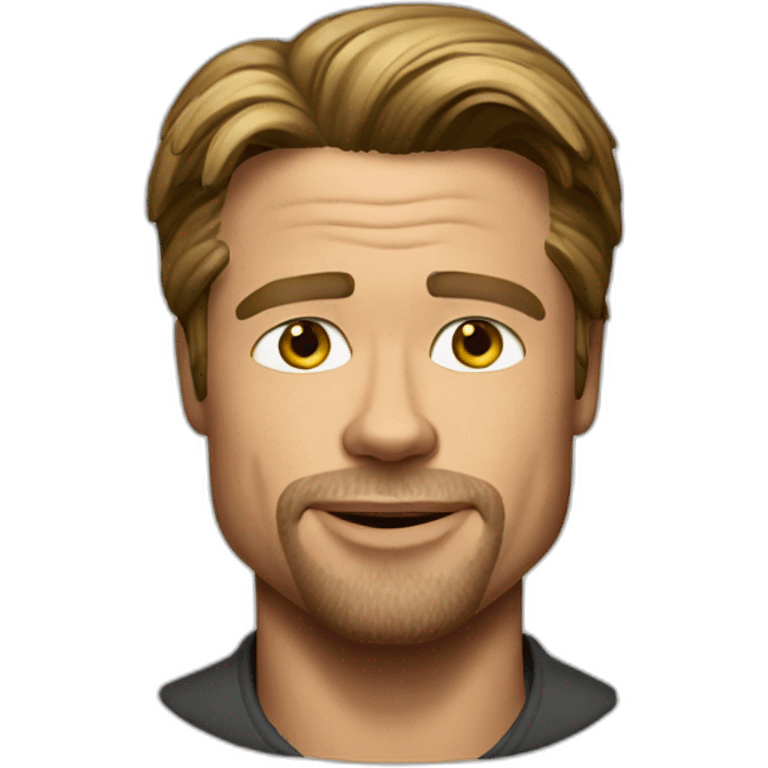 brad pitt emoji