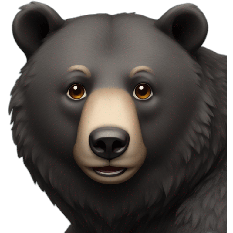 Black Bear emoji