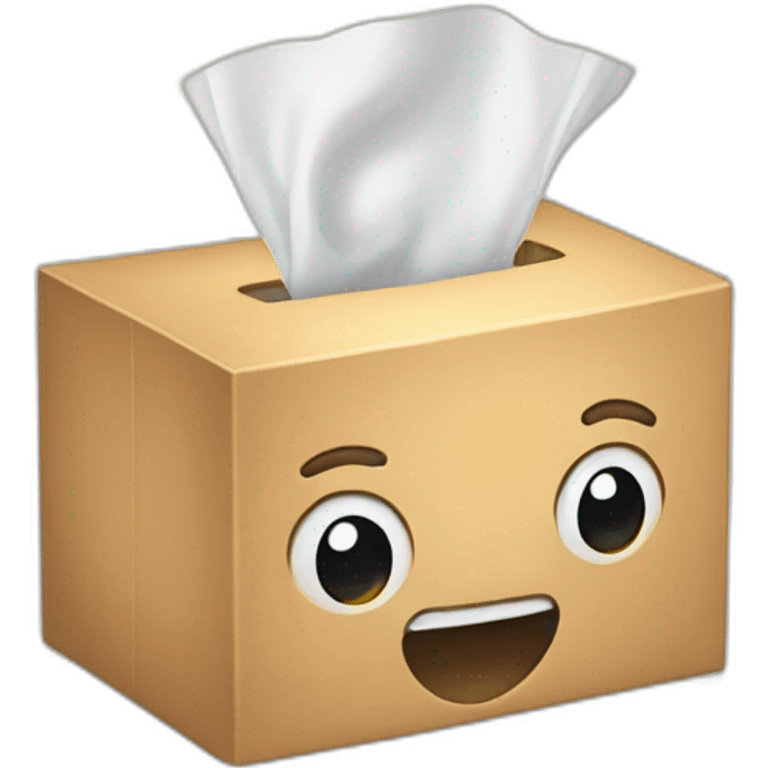 Tissue box emoji