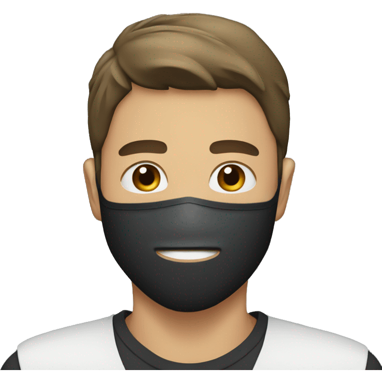 face mask masculine emoji