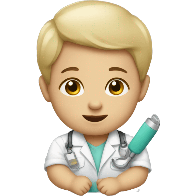 a baby at work  emoji