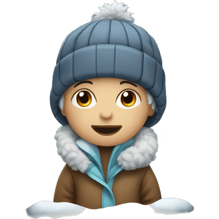 Kids winter emoji