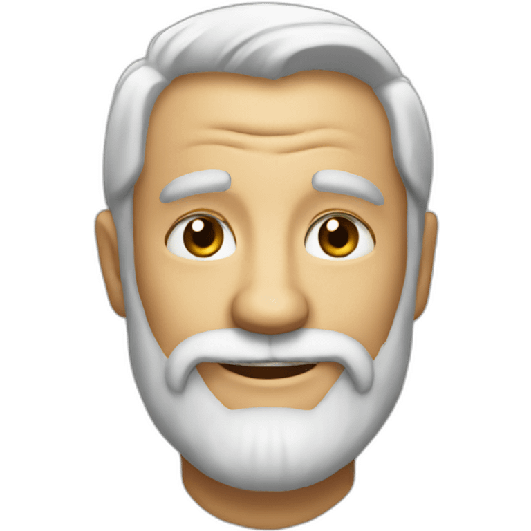 old bearded harold smile emoji