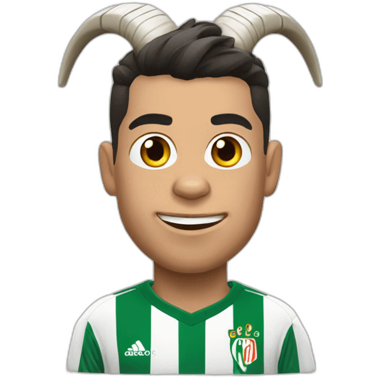 Cristiano Ronaldo goat  emoji