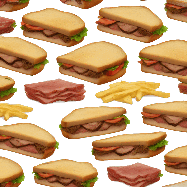 steak sandwich emoji