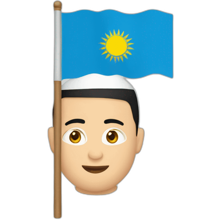 Uyghur flag emoji