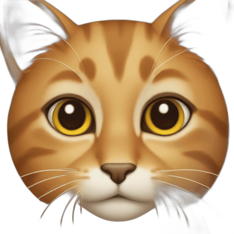 Brack cat emoji