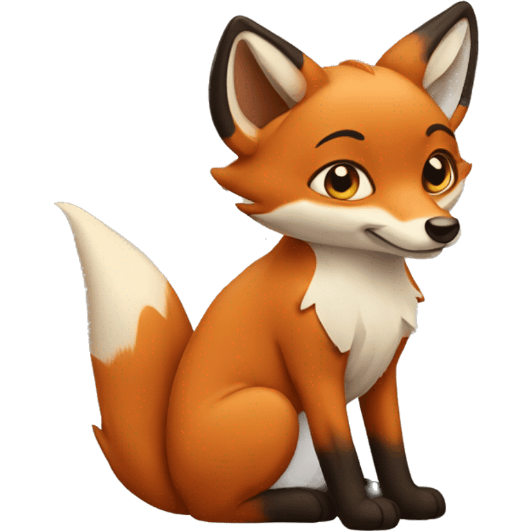 little foxes emoji