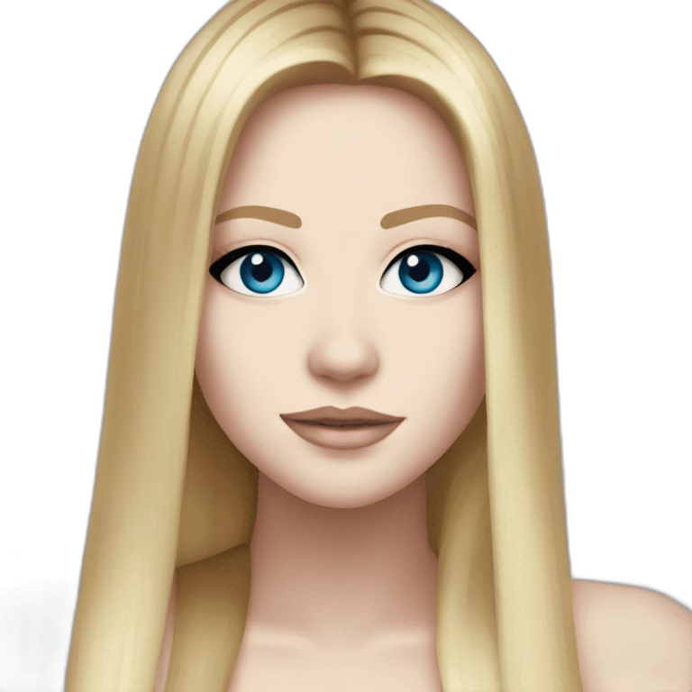 Avril lavigne blue eyes emoji