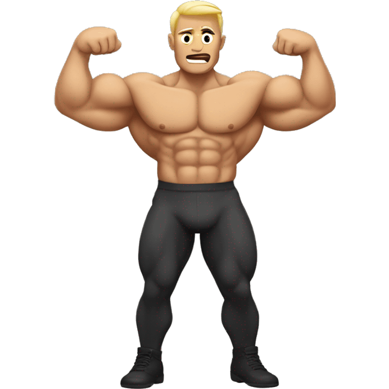 Muscle men emoji