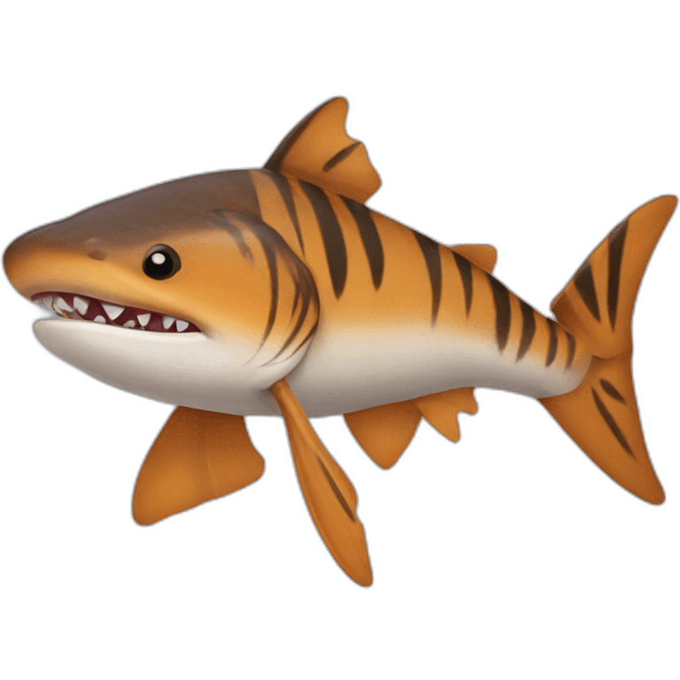 Dogfish tiger emoji