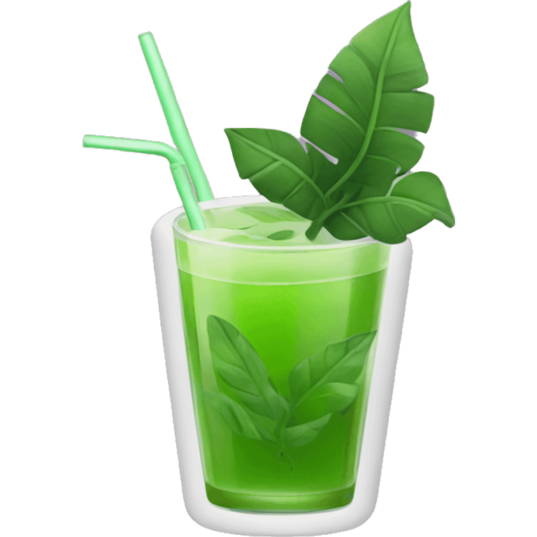 houseplant-shaped cocktail emoji