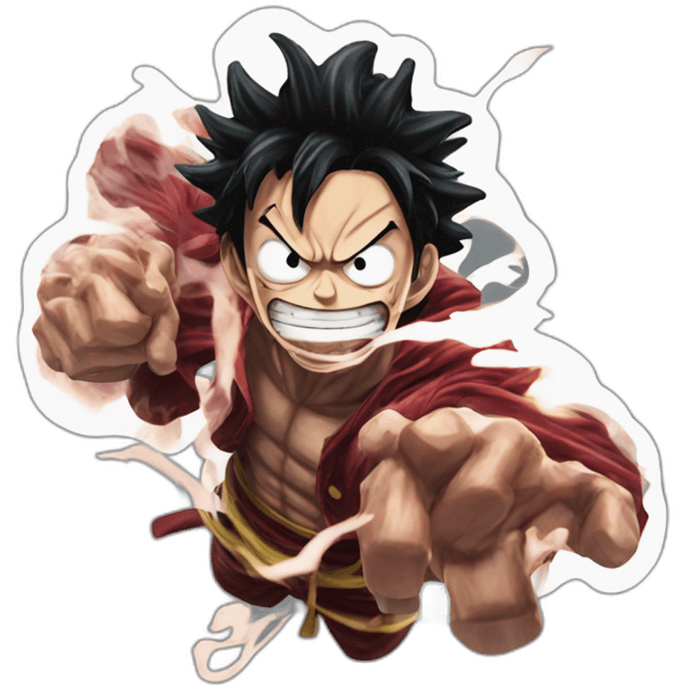 Luffy gear 4 emoji