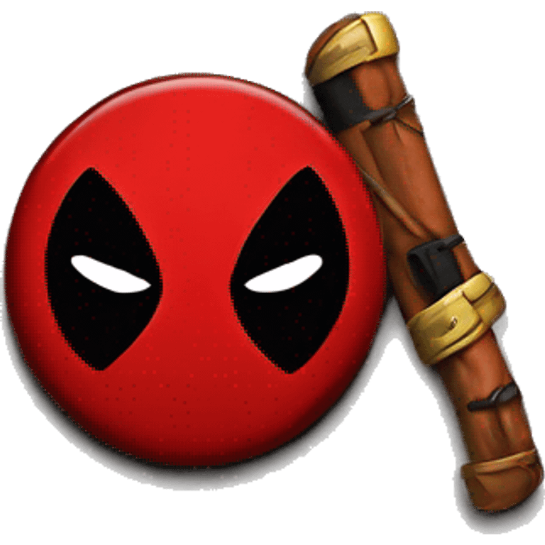 Deadpool logo emoji